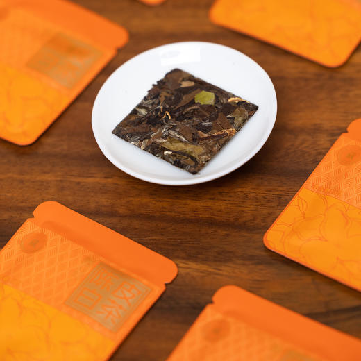 【送1.5L机械传家钛壶+大小钛焖杯】福鼎陈皮白茶老白茶125g*2PA 商品图3