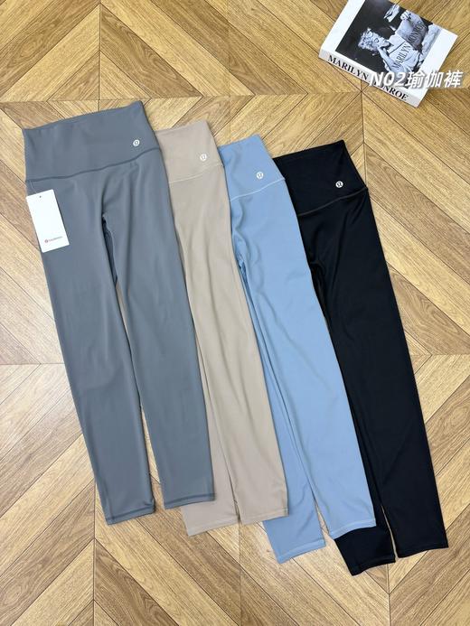 lululemon女士高腰蜜桃臀健身瑜伽裤，双面裸感 商品图1