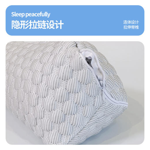 【凉感科技❗️夏季荞麦三角枕】A类品质，科学护颈，久睡不塌，乐享深睡，护颈枕睡眠枕冰丝凉席枕颈椎枕荞麦枕头肩颈枕 商品图2