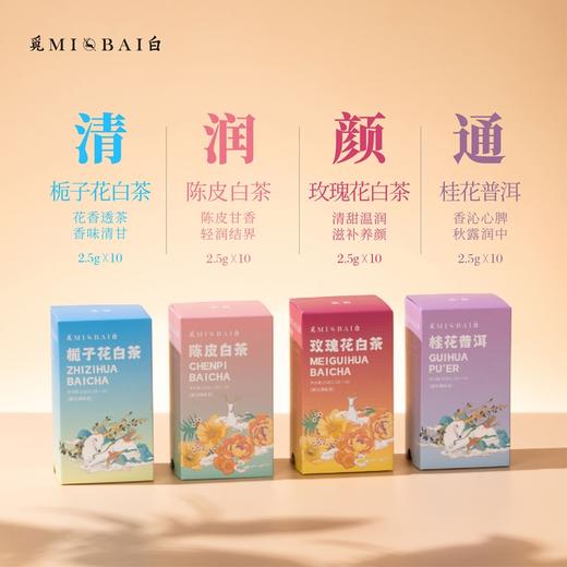 觅白【外养组合】清新日常款清新四味日常花香果香紧压调味茶PA 商品图0