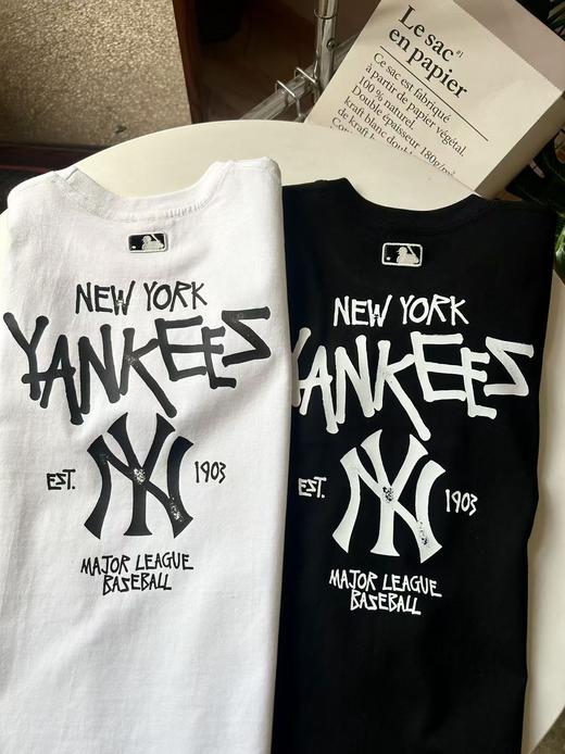点此购买120-160MLB洋基队夏季儿童字母印花短袖T恤 kk 344051 商品图13