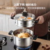 【新品上市】乐厨不锈钢汤锅（玻璃盖）-多尺寸国产 商品缩略图3