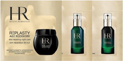 HRVIPSY00036 赫莲娜HELENA RUBINSTEIN 日夜修护三件套（黑绷带+绿宝瓶+夜精华） 商品图0