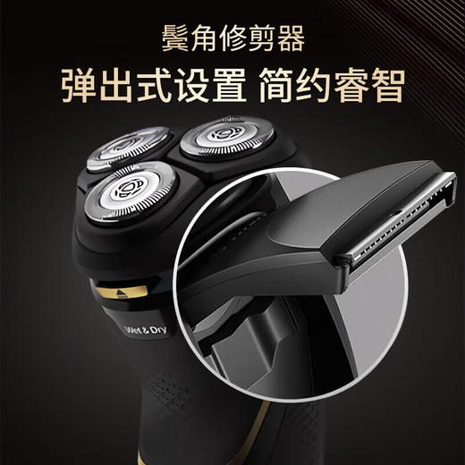 8710103910725 飞利浦PHILIPS 飞利浦S4303电动剃须刀进口刀头干湿双剃刮胡刀带鬓角刀 商品图3