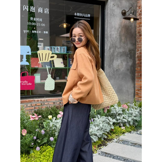 2604115    精致刺绣 🍊橘 春款外套 商品图7