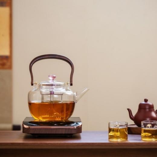 蒸煮两用高硼硅玻璃壶 明火直烧不炸裂！出水顺 断水利落 不滴水不挂杯 煮水煮茶 养生茶饮 耐高温 防爆裂 烧水煮茶 东方禅意之美 电陶炉煮茶器 包邮|百里居 0407 商品图3