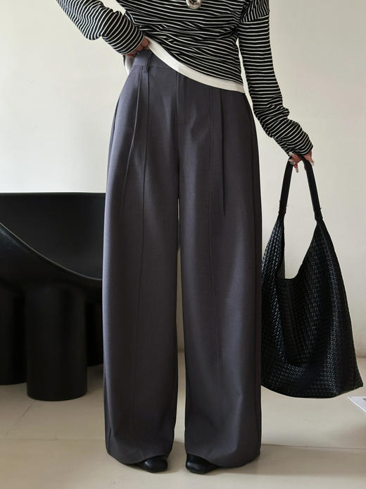 AVANN 天丝棉九分裤/中缝线西裤长裤 通勤神裤 休闲通勤西裤系列 商品图5