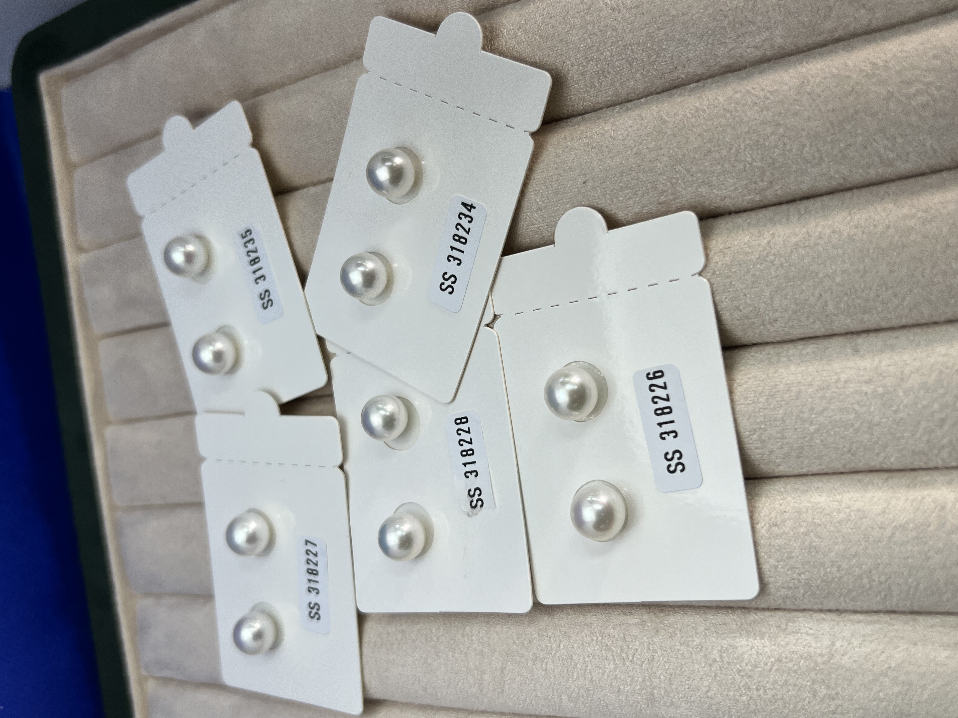 【日本溯源之旅】稀缺小尺寸 真科研维纳斯对珠 8-9mm（展会产品拍下后不支持7天无理由退换货）