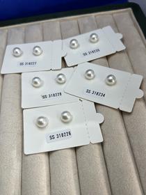 【日本溯源之旅】稀缺小尺寸 真科研维纳斯对珠 8-9mm（展会产品拍下后不支持7天无理由退换货）