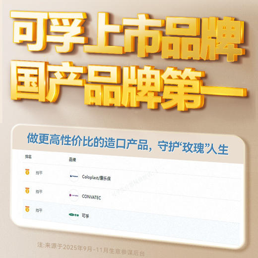 可孚医用排气造口袋一件式新款直肠癌一次性结肠造瘘袋 商品图4