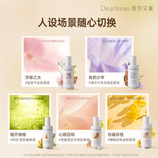 【分销客户专属】独特艾琳 衣物香氛喷雾衣物留香除臭去异味 商品图1