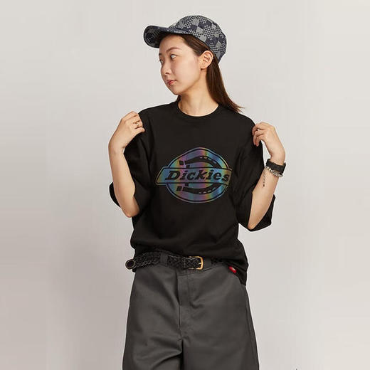 Dickies胸前大LOGO镭射休闲短袖 百搭简约男女同款T恤 DK012183 商品图3