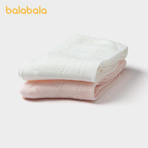 【商场同款】巴拉巴拉儿童袜子夏新款网眼透气女防蚊长筒袜两双装 商品图2