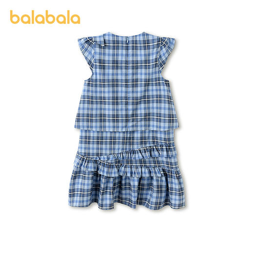 【商场同款】巴拉巴拉童装女童裙子儿童连衣裙2026新款夏装小飞袖 商品图2