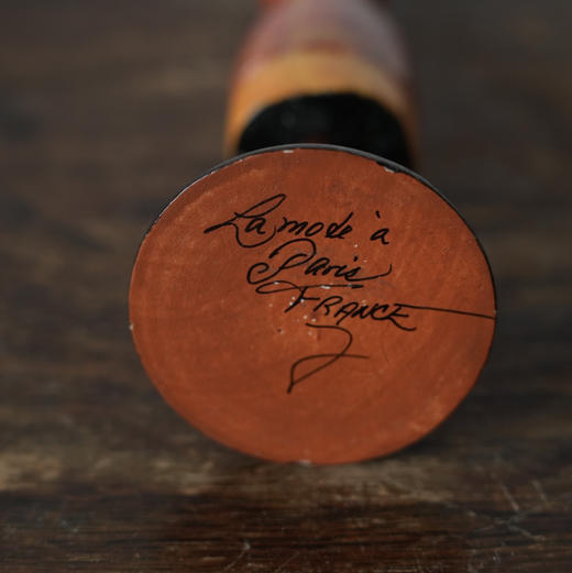 法国巴黎vintage手绘木质模特首饰架 商品图4