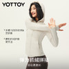 YOTTOY 90白鹅绒小排骨羽绒服女修身防泼水轻薄保暖外套连帽冬季 商品缩略图3