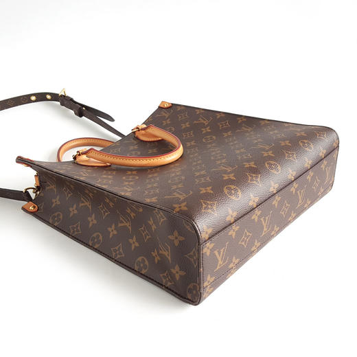 【95新】LV路易威登M46236中号老花Sac plat琴谱包手提单肩包女士300326AK21 商品图6