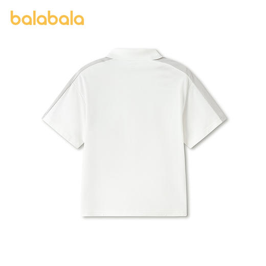 【商场同款】巴拉巴拉童装男童短袖t恤儿童2026夏新款POLO衫凉感 商品图2
