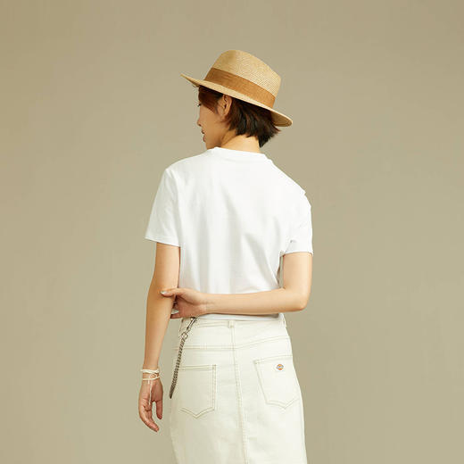 Dickies女式短款LOGO短袖T恤 舒适百搭修身短袖 DK012314 商品图12