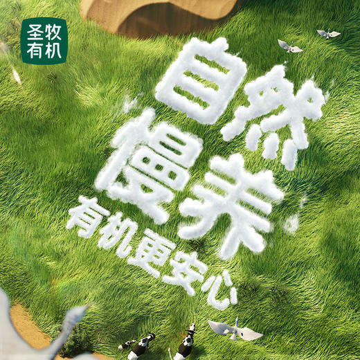 自然慢养 圣牧沙漠有机Mini装 有机纯牛奶 125ml 农残激素抗生素均未检出 商品图0
