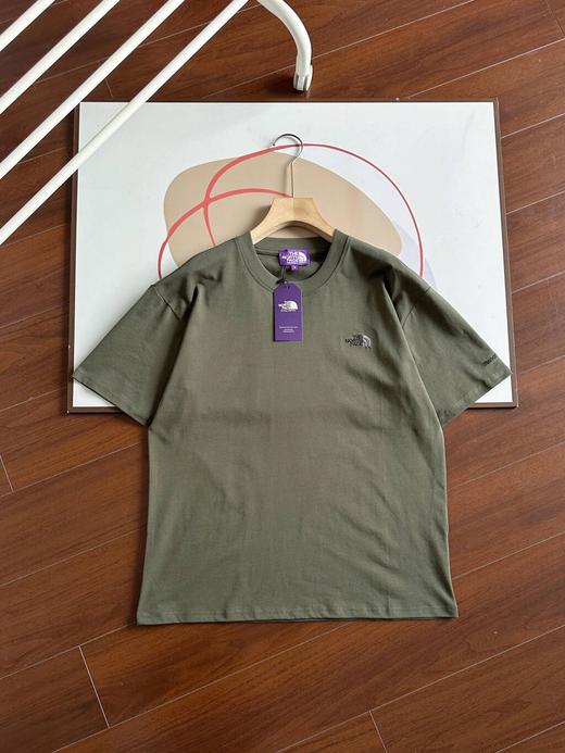 刺绣短袖T恤 采用高克重230克，洗水面料， 商品图3