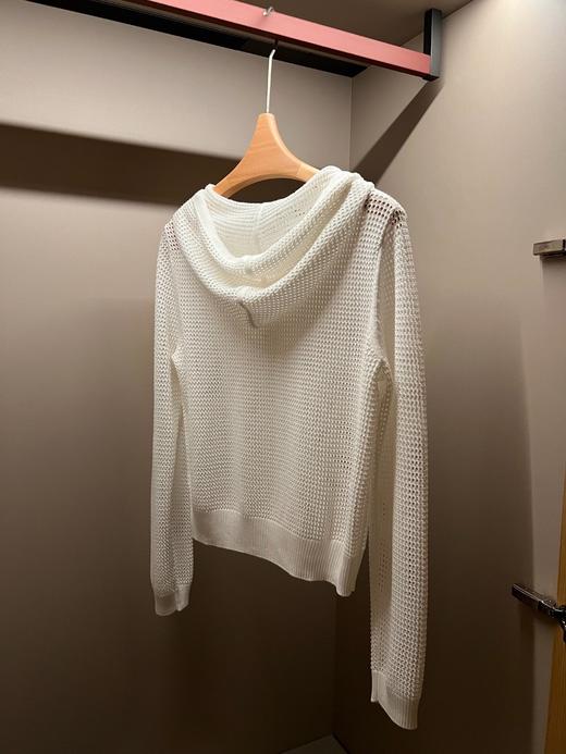 宋佳同款LANC*Y镂空连帽针织衫 商品图14