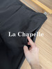 专柜实拍【版正高品质！】拉夏贝尔/La Chapelle棉质柔软筋骨感~纯色暗扣直筒休闲裤时尚显瘦长裤女 商品缩略图5