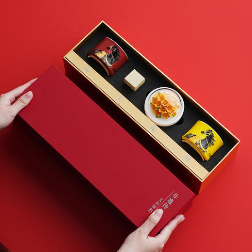 拾艺-马上花财主人杯礼盒PA 商品图1