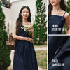 森马连衣裙女夏蝴蝶结纯色抹胸吊带裙2026新款百搭千金风法式长裙 商品缩略图2