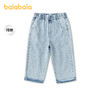 【商场同款】巴拉巴拉童装儿童长裤男童2026新款夏季直筒牛仔裤子 商品缩略图1