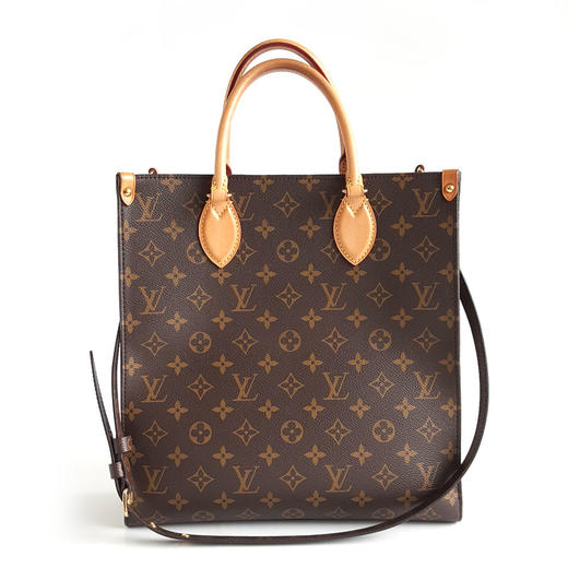 【95新】LV路易威登M46236中号老花Sac plat琴谱包手提单肩包女士300326AK21 商品图3