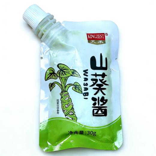 30g 天禾山葵酱 海鲜寿司韩餐日料烤肉料理凉拌调味酱芥末辣根酱  （冷藏存放 需解冻食用） 商品图0