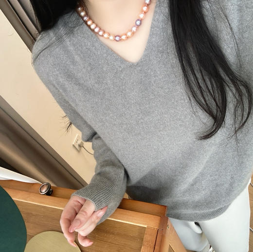 母亲节福利｜混彩天然珍珠项链 商品图4