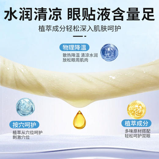 【缓解疲劳！滋润补水】北京同仁堂御医匠蓝莓蜂胶眼贴叶黄素护眼贴花青素润目贴艾草眼贴。xb 商品图2
