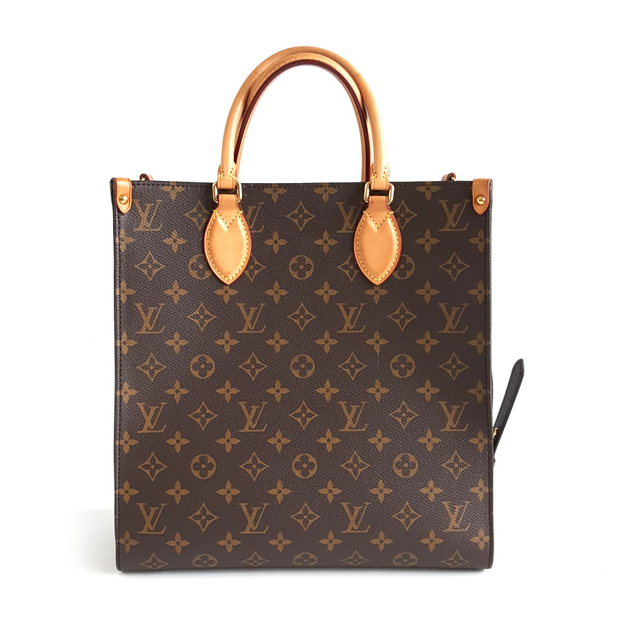 【95新】LV路易威登M46236中号老花Sac plat琴谱包手提单肩包女士300326AK21