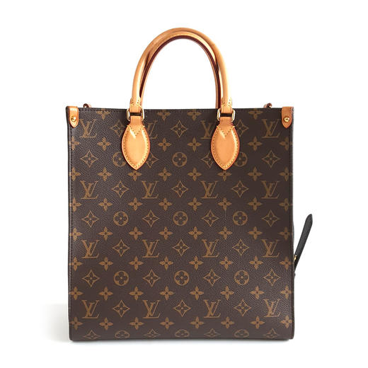 【95新】LV路易威登M46236中号老花Sac plat琴谱包手提单肩包女士300326AK21 商品图0