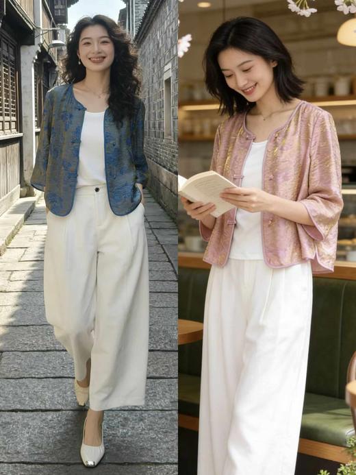 647026时尚款天丝材质小衫 商品图1