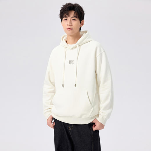 gxgjeans男装【多色可选】男士连帽卫衣2026春款日常百搭舒适休闲套头上衣K&C 商品图1