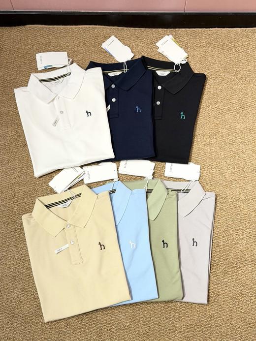 H哈吉S男士英伦多彩polo衫 商品图12