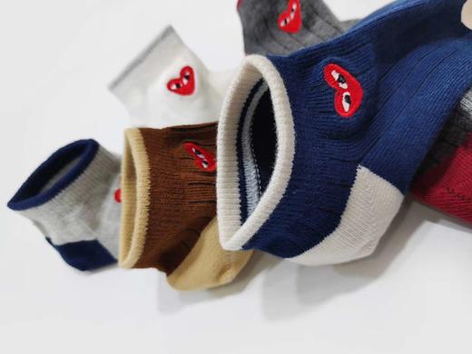 福利！福利！福利！[男女短袜]一盒5双多种款式随机发~~~ 商品图8