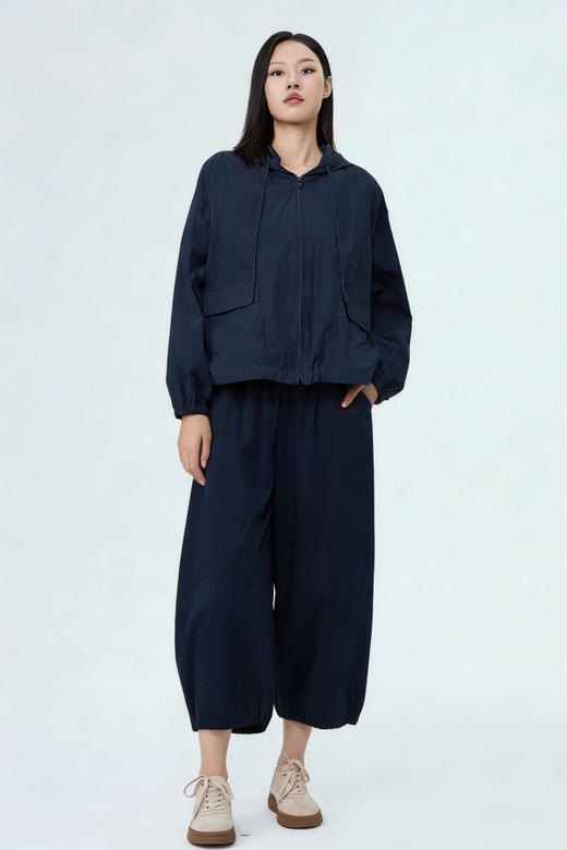 水淼2026春新款休闲阔版外套2049 商品图0