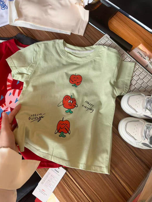 【加入购物车一起支付2件39.9元】贝叮熊潮童纯棉短袖T恤 商品图1