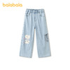 【商场同款】巴拉巴拉童装女牛仔裤儿童裤子2026新款夏柔软直筒裤 商品缩略图0