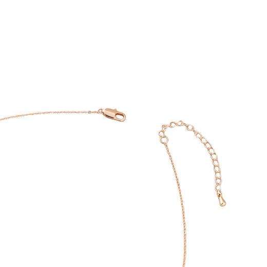 三彩2026新款玫瑰金葫芦吊坠项链轻奢锆石福禄吉祥小众复古气质女 商品图4