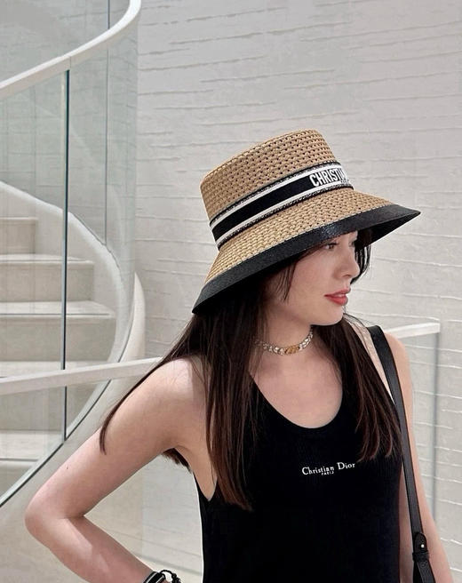 logo草编礼帽zh010 商品图2