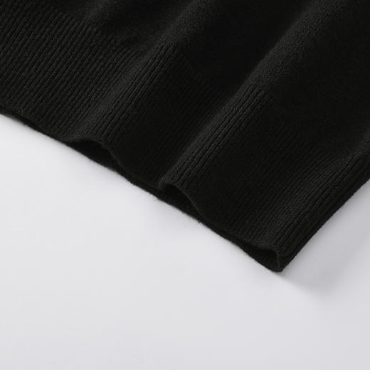 gxgjeans男装【含绵羊毛】25秋冬款男士针织衫日常通勤百搭纯色打底衫毛衣K&C 商品图4