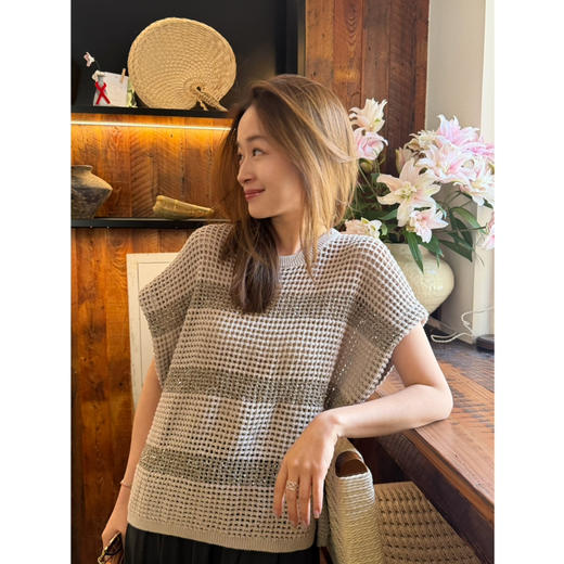 2604112    bc 镂空 珠片针织衫💕 商品图5