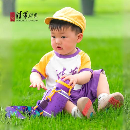 清华文创儿童短袖撞色套装 商品图10