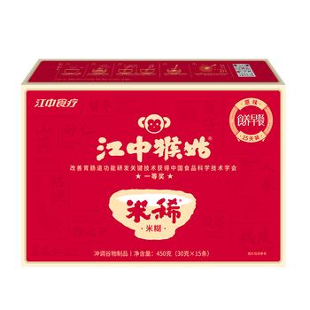 江中食疗猴头菇米稀原味米糊15天装450g营养早餐米粉0蔗糖调理肠胃450g /水饮冲调 /冲饮谷物 /米糊 商品图3