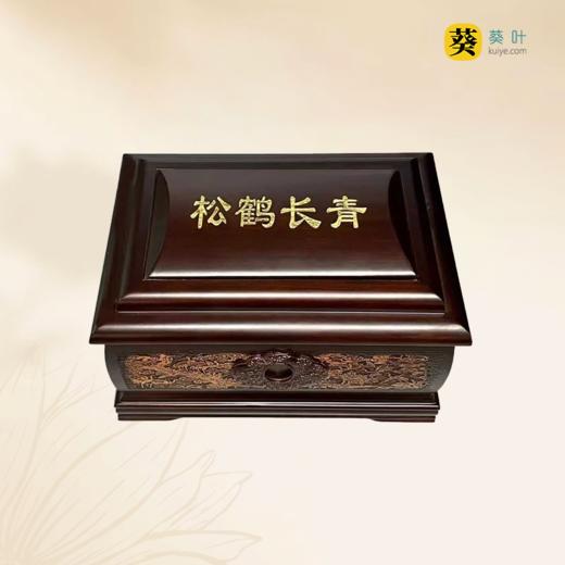 松鹤J骨灰盒寿盒骨灰坛骨灰罐 商品图1